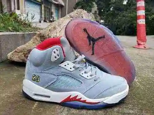 AIR jordan5 nueva combinación de colores zapatos de hombre 40-47