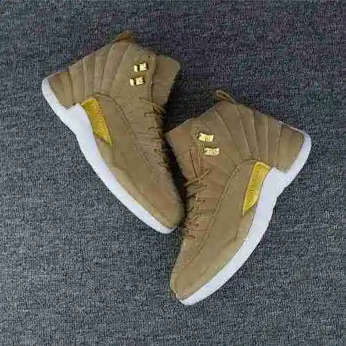 Jordan12 AJ12 Ante Amarillo Trigo 36-47