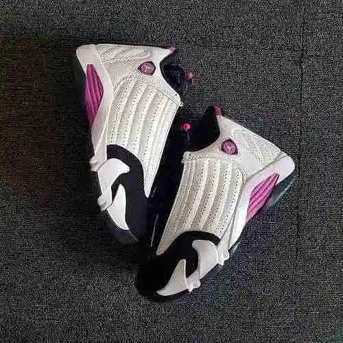 Zapatillas AIR Jordan 14/Jordan Dan 14th Generation Blanco Rosa Mujer 36-40