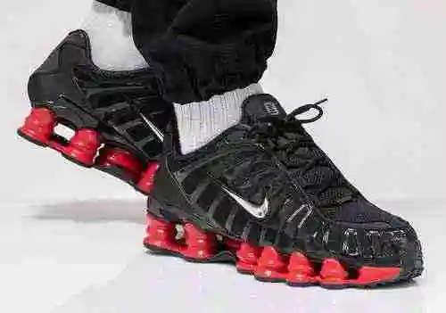 Nike Neymar x Nike Shox TL Zapatos Air Spring para hombre y mujer CI0987-001 True Band Tamaño medio 