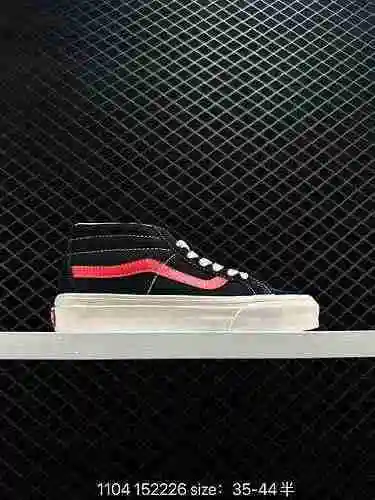 3 etiquetas genuinas de primer nivel con tamaño medio ❗ FANS SK8 Mid nuevos zapatos de lona medianos