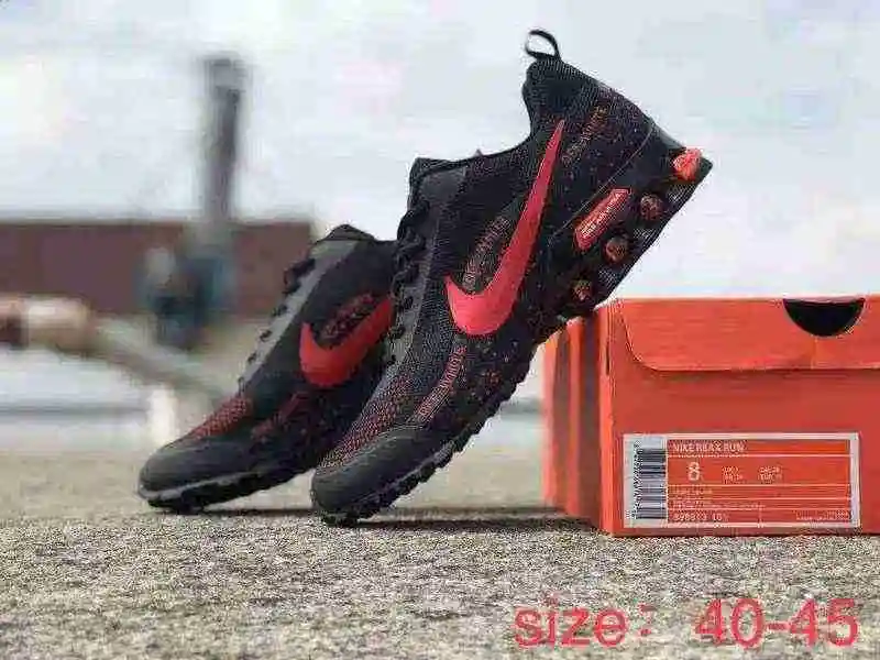 NIKE SHOX REAX RUN耐克编织 黑红40-45.webp