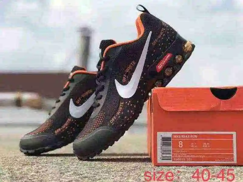 NIKE SHOX REAX RUN耐克编织 碳灰桔40-45.webp