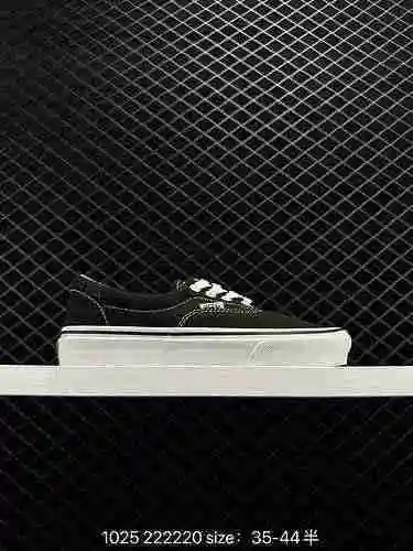 Nivel de empresa Vans Era Classic ERA Zapatos de tabla informales de caña baja en blanco y negro Art