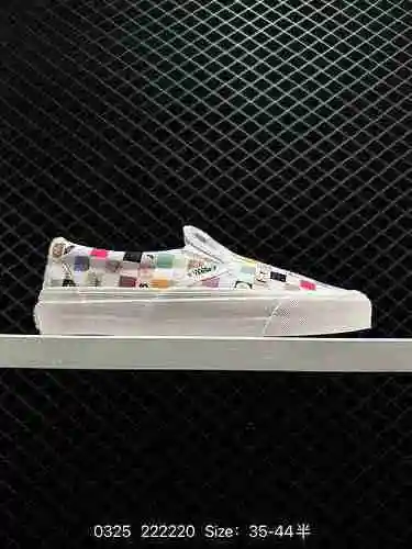 Vans/Vans Classic Slip On Caja original Auténtico nivel superior de vulcanización Craft Tablero de a