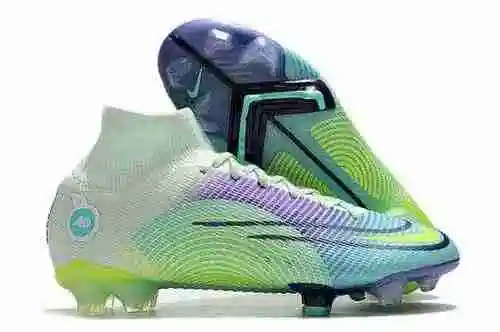 Llegado) Nike Assassin's 14th Half Generation High Top C-Luo Exclusive Full Knit Waterproof FG Bota 