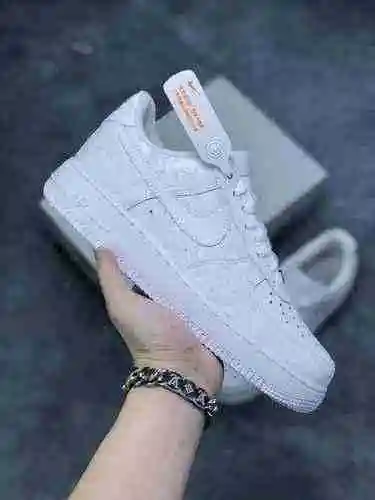 Nike Air Force 1 Low Cerámica azul y blanca 36-45 con media talla