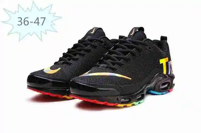 耐克 Nike Mercurial Air Max Plus Tn 滴塑 黑白七彩 36-47 (1).webp