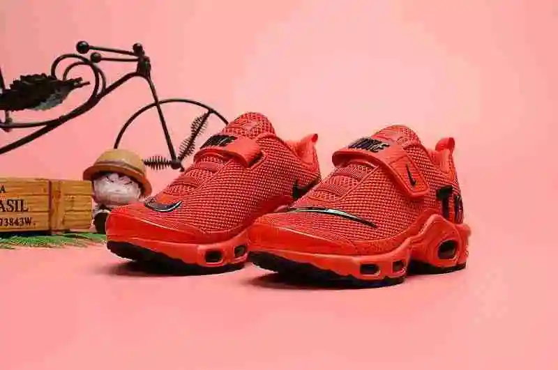 耐克 Nike Mercurial Air Max Plus Tn 滴塑童鞋 童鞋 红28-35 (3).webp