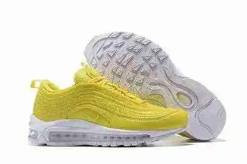 Nike Nike Air Max 97 Retro Air - Zapatillas para correr versátiles con amortiguación de aire 36-45