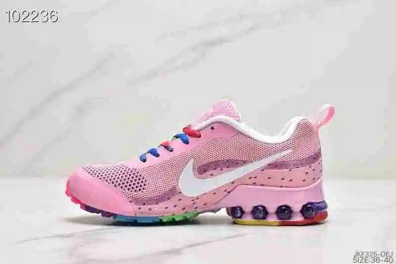 NIKE SHOX REAX RUN耐克编织 粉红七彩36-40(4).webp