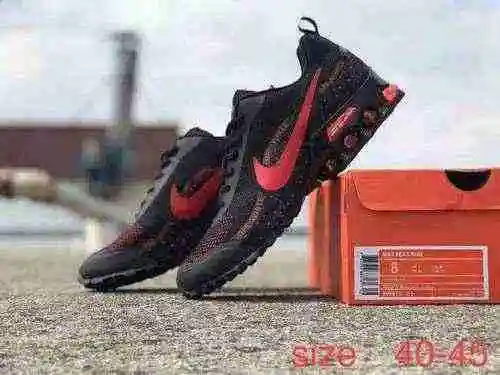 NIKE SHOX REAX RUN Nike Tejido Negro Rojo 40-45
