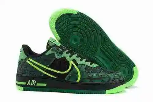 Nike Air Force 1 Reaccionar "Naija" CW3918-001 36-46