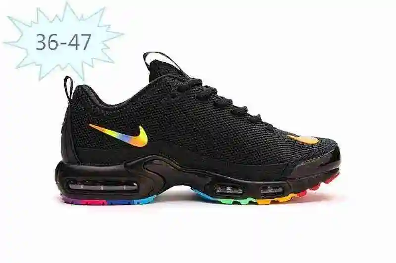耐克 Nike Mercurial Air Max Plus Tn 滴塑 黑白七彩 36-47 (4).webp