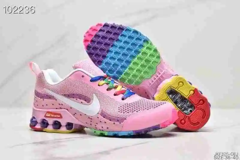 NIKE SHOX REAX RUN耐克编织 粉红七彩36-40(2).webp