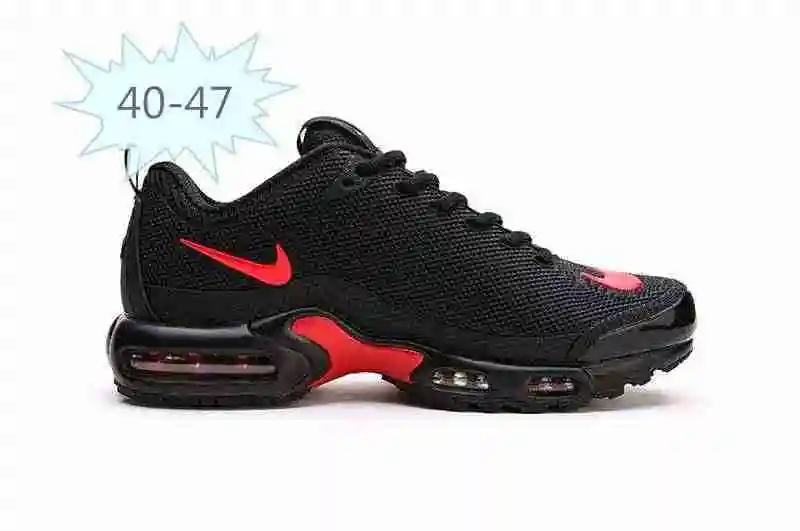 耐克 Nike Mercurial Air Max Plus Tn 滴塑 黑红 40-47 (1).webp