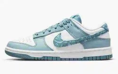 Nike Dunk Low WMNS "Blue Paisley" DH4401-101 36-45 con media talla
