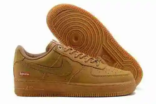 Supreme x Nike Air Force 1 Low "Flax" 36-45 con media talla