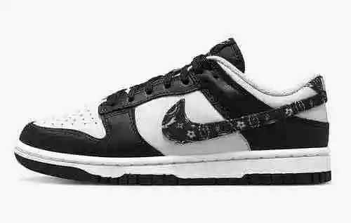Nike Dunk Low WMNS "Black Paisley" DH4401-100 36-45 con media talla