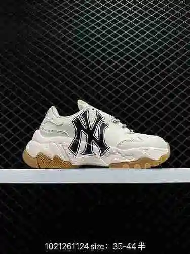 120 MLB Chunky Liner New York Yankees Popular Serie de zapatos para personas mayores de una sola pie