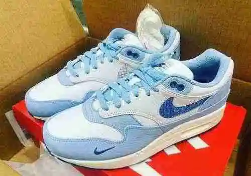 Nike Air Max 1 "Blueprint" DR0448-100 36-47 genuino con media talla