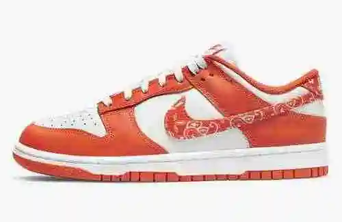 Nike Dunk Low "Orange Paisley" DH4401-103 36-45 con media talla