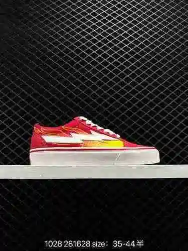 ¡Zapatillas de lona vulcanizadas informales clásicas Vans Revenge x Storm x Vans de la colección Van