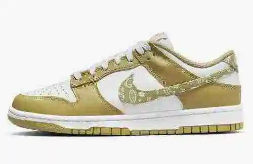Nike Dunk Low "Barley Paisley" DH4401-104 36-45 con media talla