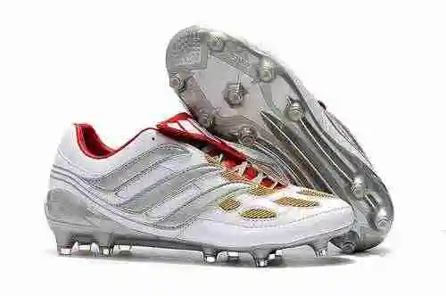 Llegó/Llegó) Adidas Grey Falcon Quinta Generación Reproducción FG Piel de Canguro Clavada Adidas Pre