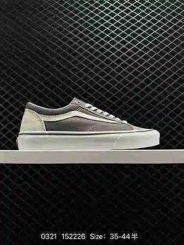 30000 Vans Style 36 Splice Grey Vans Nuevo patineta vulcanizada oficial de color a juego con caña ba