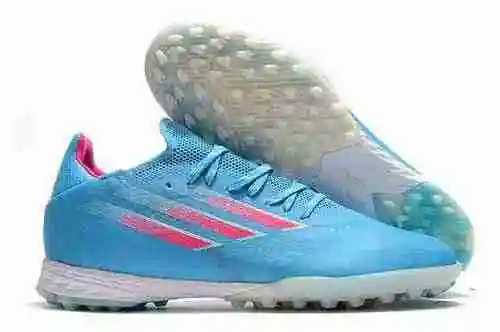 Llegó/heredado) Bota de fútbol Adidas X series totalmente tejida impermeable para césped con clavos 