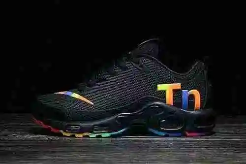 Nike Mercurial Air Max Plus Tn Dropped Blanco y Negro Colorido 36-47