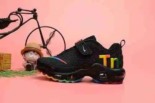 Zapatillas Nike Mercurial Air Max Plus Tn Dropped para niños Negro Colorido 28-35