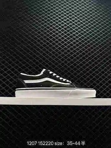 Vans Old Skool clásico felpa en blanco y negro calidez invernal felpa forro superior bajo plantilla 
