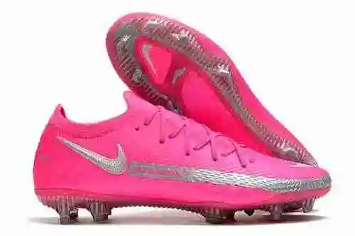 Llegado/heredado) Nike Phantom GT Negro Impermeable Full Knit Original Sole FG Bota de fútbol Nike P