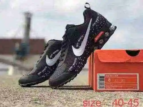NIKE SHOX REAX RUN Nike Tejido Negro y Blanco 40-45