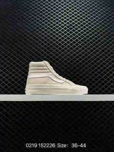 Vans Classic SK8-Hi Zapatos de lona de caña alta Zapatos deportivos casuales Código: 52226 Tamaño: 3