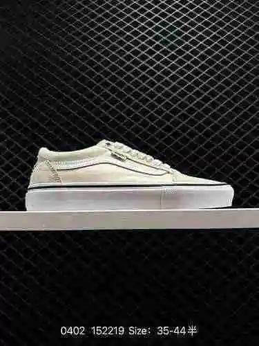 95Vans Style 36 Colr Block Azul, Negro y Gris Empalme Tri Color De moda pero no llamativo, Clásico p