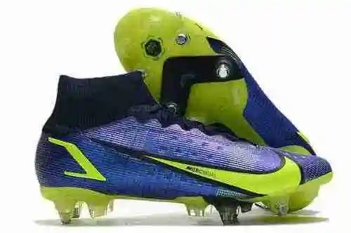 Llegó/heredado) Bota de fútbol SG impermeable de punto alto y perfil alto de 14.a generación Nike As