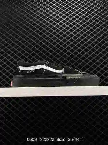 Zapatos de lona originales Vans Old Skool con plataforma Black Knight Vans oficiales, ligeros, durad