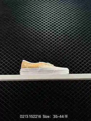 Se envían 8 nuevos modelos: Vans Zapatos de lona para hombre y mujer con bloques de color personaliz