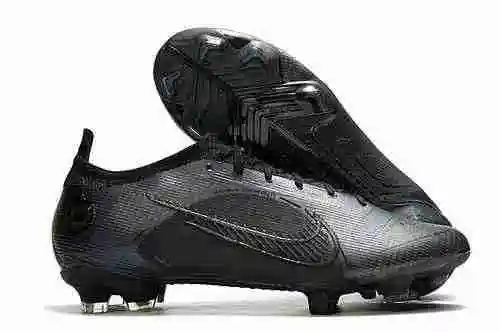 Llegó/heredado) Nike Assassin 14th Generation Half Black Low top Waterproof Knit FG Bota de fútbol N
