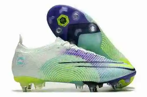 Llegó/heredado) Nike Assassin's 14th Half Generation Ronaldo Exclusivo Full Knit Waterproof SG Steel