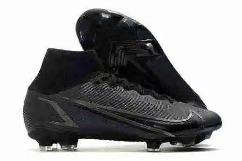 Llegó/heredado) Nike European Cup Assassins 14th Generation All Black High Help All Knit Waterproof 