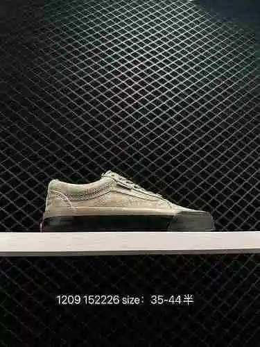 3 Vans Vault OG Era LX Alta gama Wtaps Co marca 22AW Gamuza caña baja Versátiles zapatos de mesa vin
