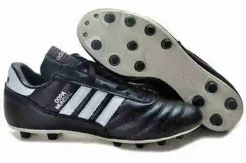 Llegada) Capa adidas Copa Mundial FG - (Negro/Blanco) Hecho en Alemania tamaño: eur 39-45