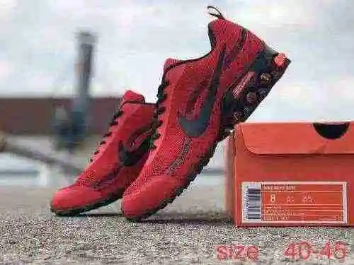 NIKE SHOX REAX RUN Nike Tejido Rojo Negro 40-45