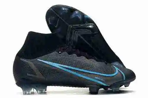 Llegó/heredado) Nike Assassin 14th Generation Black Pack Zapatos Set High Help Full Knit Waterproof 