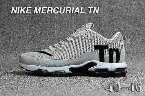 Nike Mercurial Air Max Plus Tn Caído Gris Negro 40-47