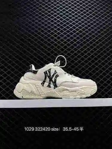 100 zapatos coreanos para papá de la MLB, zapatos de mujer, zapatos de hombre vintage de Nueva York,